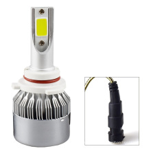 China bombillas C6 9006 LED Headlight coche high power 36w 6000k/6500k 3800lm/bulb aluminum c6 9006 lampadas de led automotivo